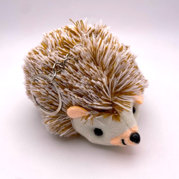 FLUFFY HEDGEHOG | Bag Charm | Keychain (Brand New!) 💘 - Picture 2 of 8